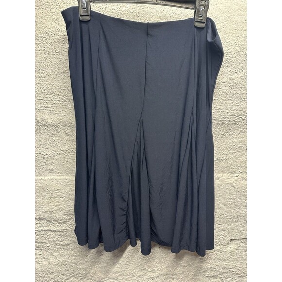 chaps ralph lauren Women’s Midnight Blue Skirt Size Large - Picture 1 of 6